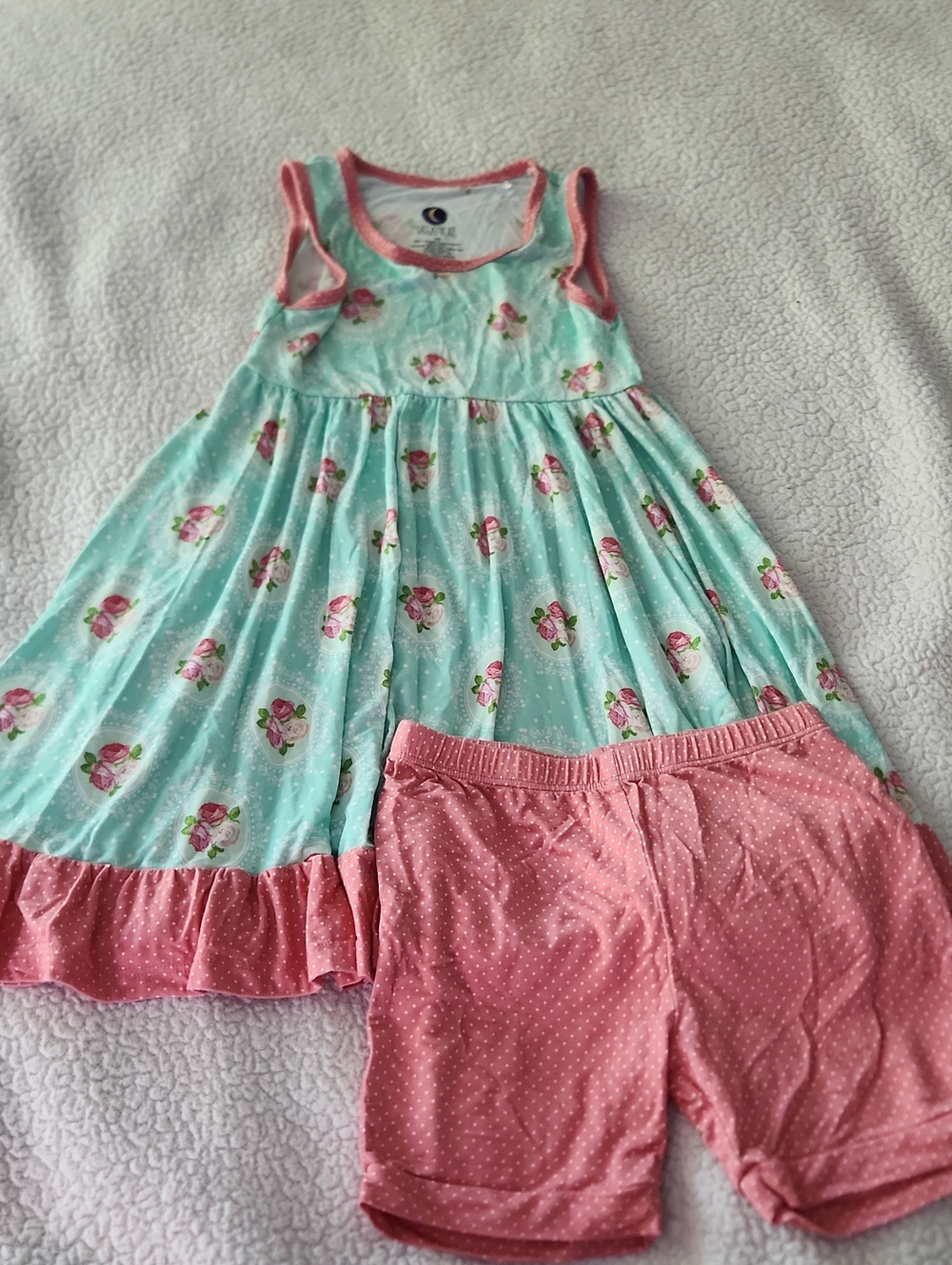 Dreamiere bamboo 2 piece set vintage rose Size 5/6